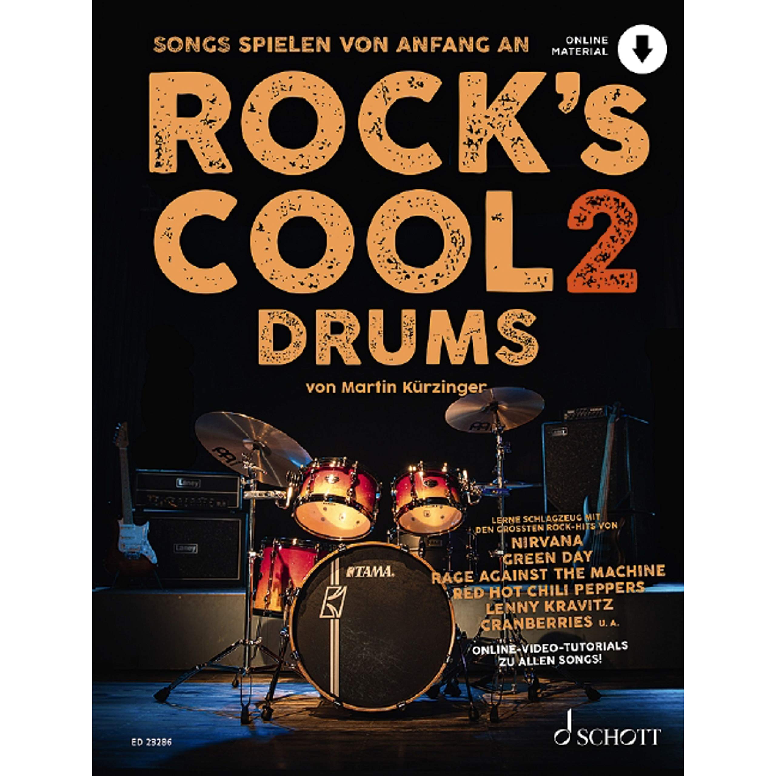 Rock'S Cool Drums Band 2 méthode de batterie pour surmonter les difficultés de rythme