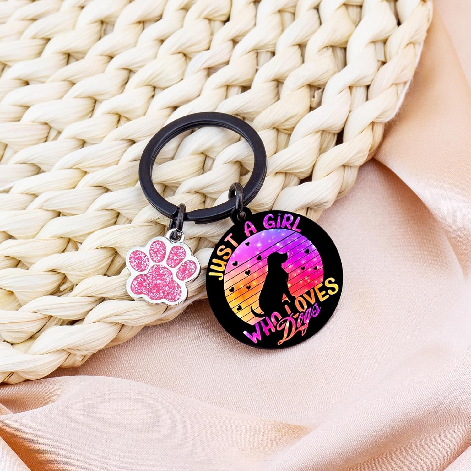 Ikacvb Cute Sloth Cat Dog Duck Dragon Animal Keychain Party Favors Funny Cow Print Stuff Small Gifts For Girls Women Friends - Image 4