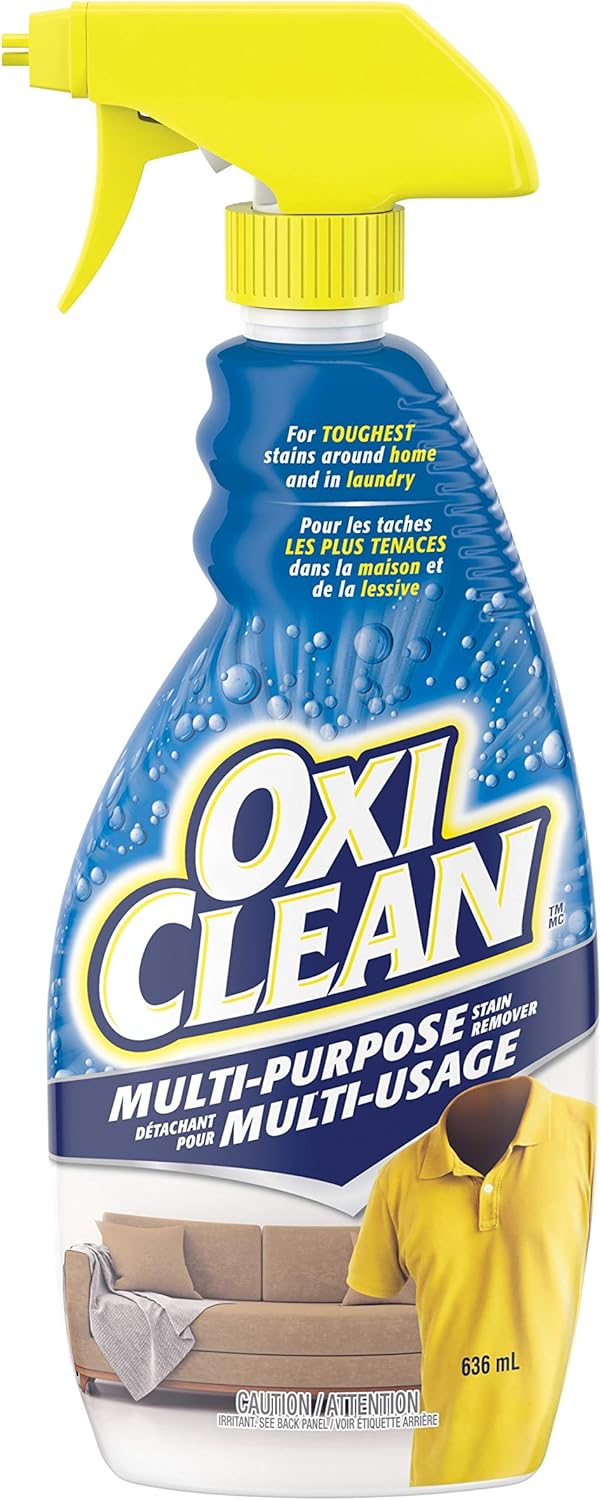 OxiClean MultiPurpose Stain Remover Spray, 636ml Amazon.ca Health