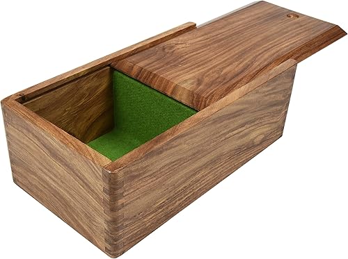 CHESSBAZAAR Wooden Large Tournament Chess Storage Box in Sheesham Wood for up to 4.5" King Size Chess Set