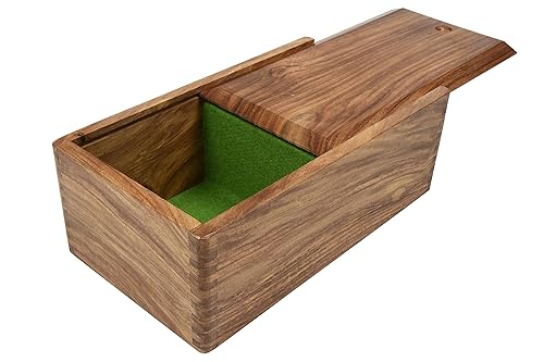 CHESSBAZAAR Wooden Large Tournament Chess Storage Box in Sheesham Wood for up to 4.5" King Size Chess Set