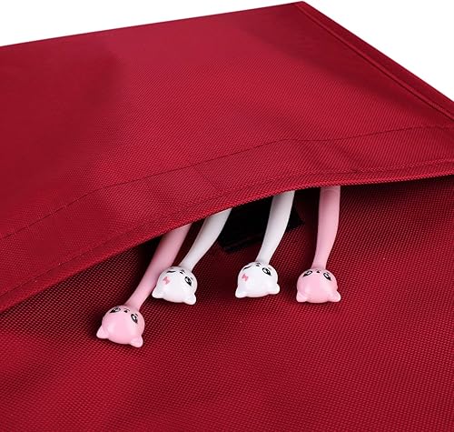 Miniatura 7 de ITODA Carpeta de archivos Maletín con asa Portátil Cremallera Multifuncional Organizador de Documentos de Negocios Bolsa Bolsa de Mensajero de Viaje