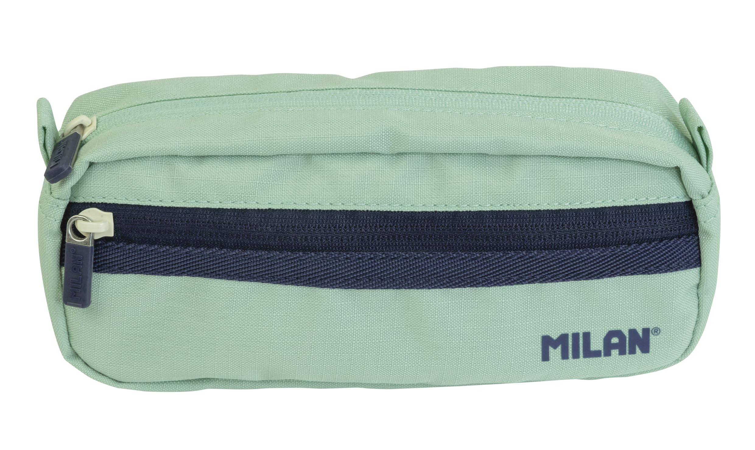 Portatodo rectangular 2 cremalleras serie 1918. verde MILAN ®