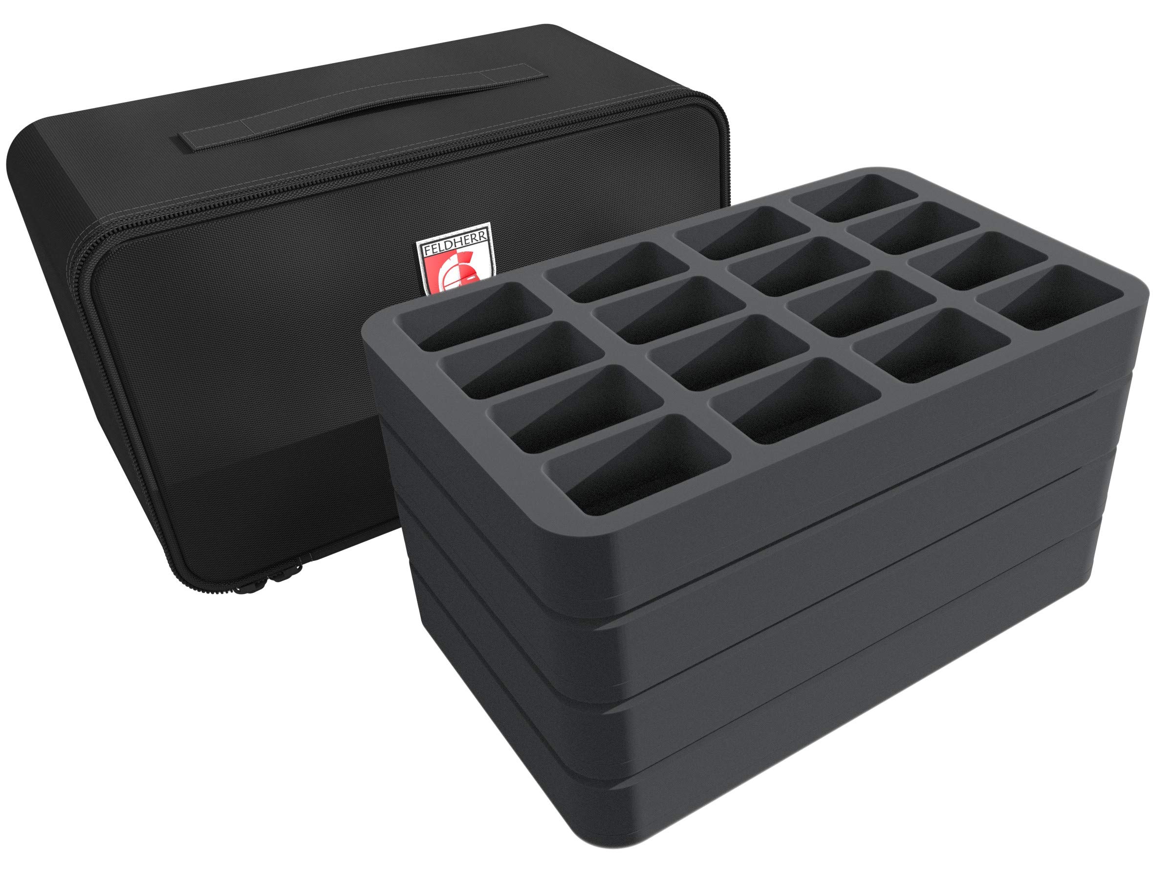 Feldherr MINI PLUS Custodia MINI PLUS compatibile con 64 miniature Blood Bowl