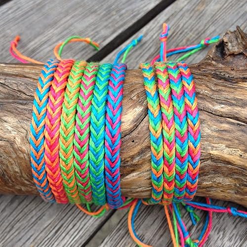 Miniatura 5 de Hemptique - Carrete de cordón 100 % cáñamo - 62.5 m205 pies de cuerda de cáñamo - Hecho con amor - N. 20 1 mm de hilo de cordón para hacer joyas,