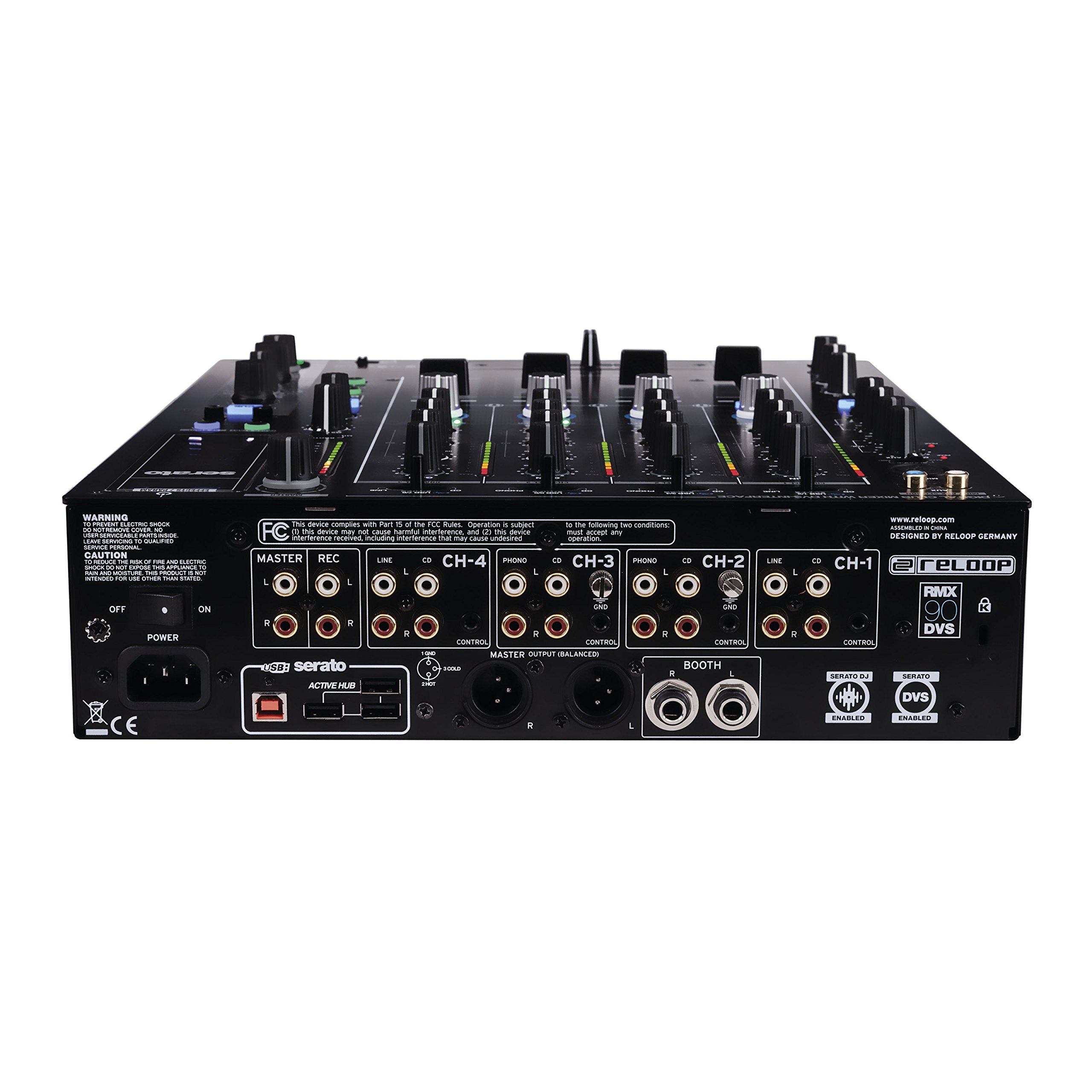 Amazon.com: Reloop RMX-90 DVS 4-Channel Serato Mixer : Musical