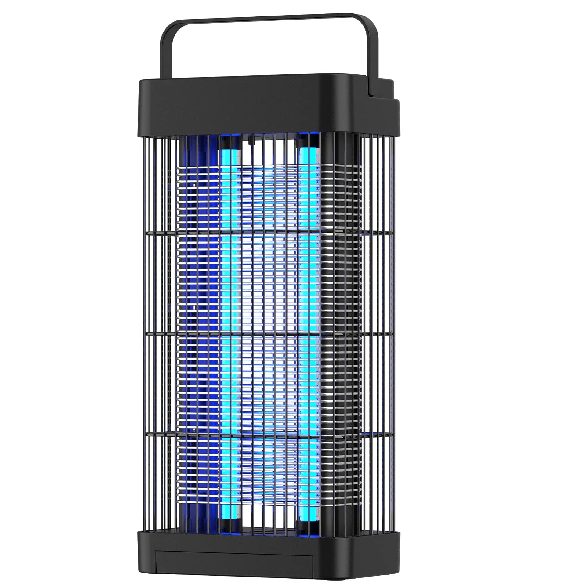 Lampada Antizanzare Elettrica 20W UV LED per Interno ed Esterno – Ammazza Zanzare e Mosche con Vassoio Estraibile – Killer Insetti per Casa, Balcone, Camera da Letto e Terrazza – Copertura 100 m²