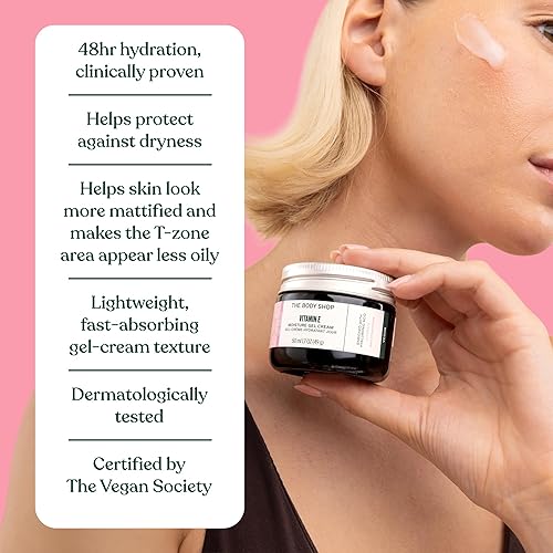 Miniatura 5 de The Body Shop Crema humectante de gel de vitamina E, 1.7 onzas