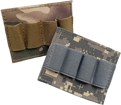 Miniatura 2 de 2 soportes tácticos para batería  Linterna táctica militar elástica, soporte para batería de bala, estuche organizador de bolígrafos, bolsa de