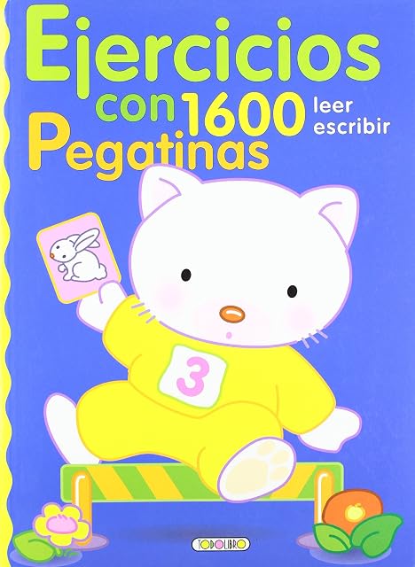 Portada de Ejercicios con 1600 Pegatinas 2