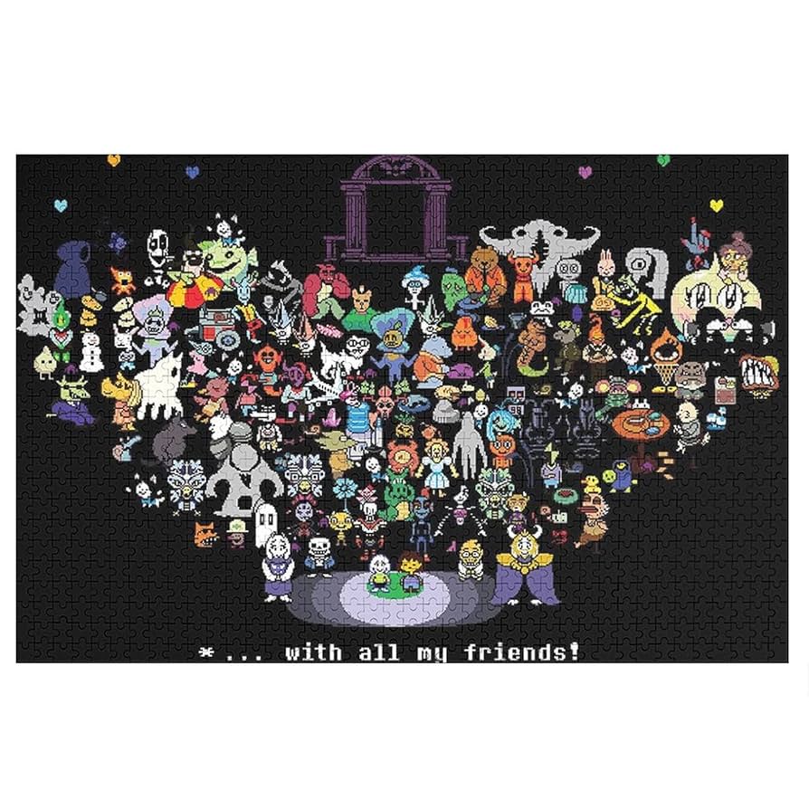 Amazon | 1000ピース ジグソーパズル アンダーテール Puzzle