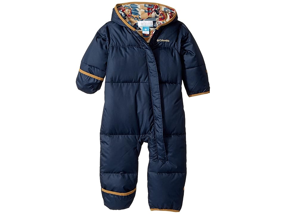 

Columbia Kids Snuggly Bunnytm Bunting (Infant) (Collegiate Navy/Collegiate Navy Critters Blocks) Kid's Jumpsuit & Rompers One Piece, Blue