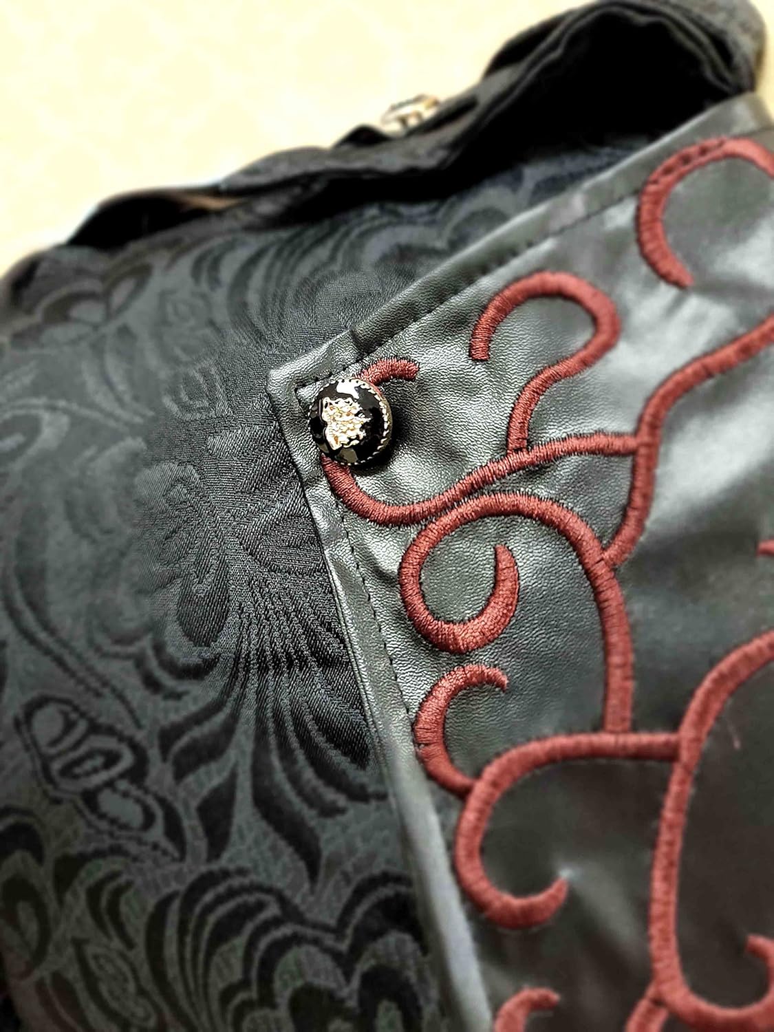 Men's Steampunk Tailcoat Jacket Gothic Stage Uniform Halloween Costume - Image 5