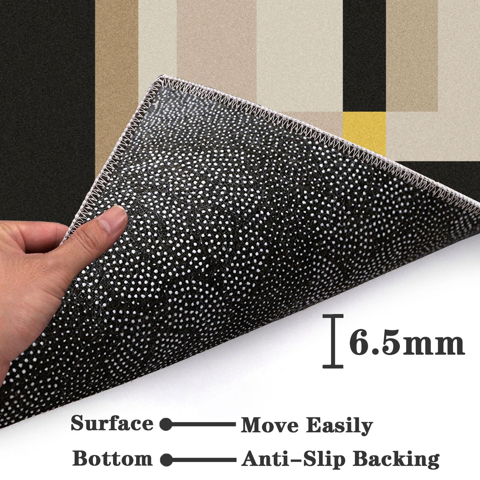 Tappeto Protezione Pavimento Per Sedia Ufficio - 90x120 Cm Antigraffio E Fonoassorbente - Foto 12