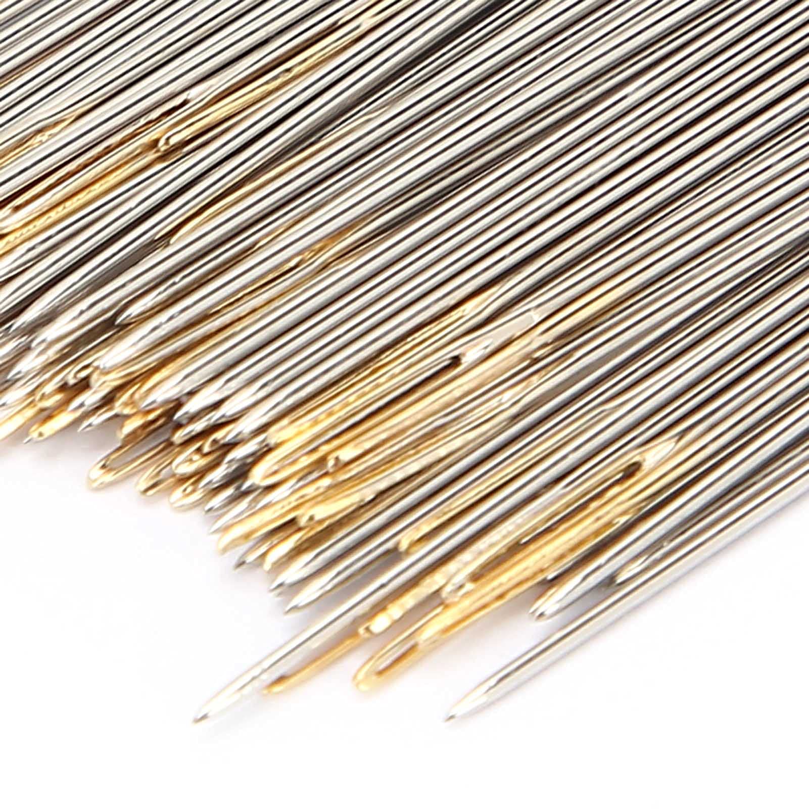 OUTILS ARTISANAUX POINT De Croix 100 Pi Ces Aiguilles Broderie Taille