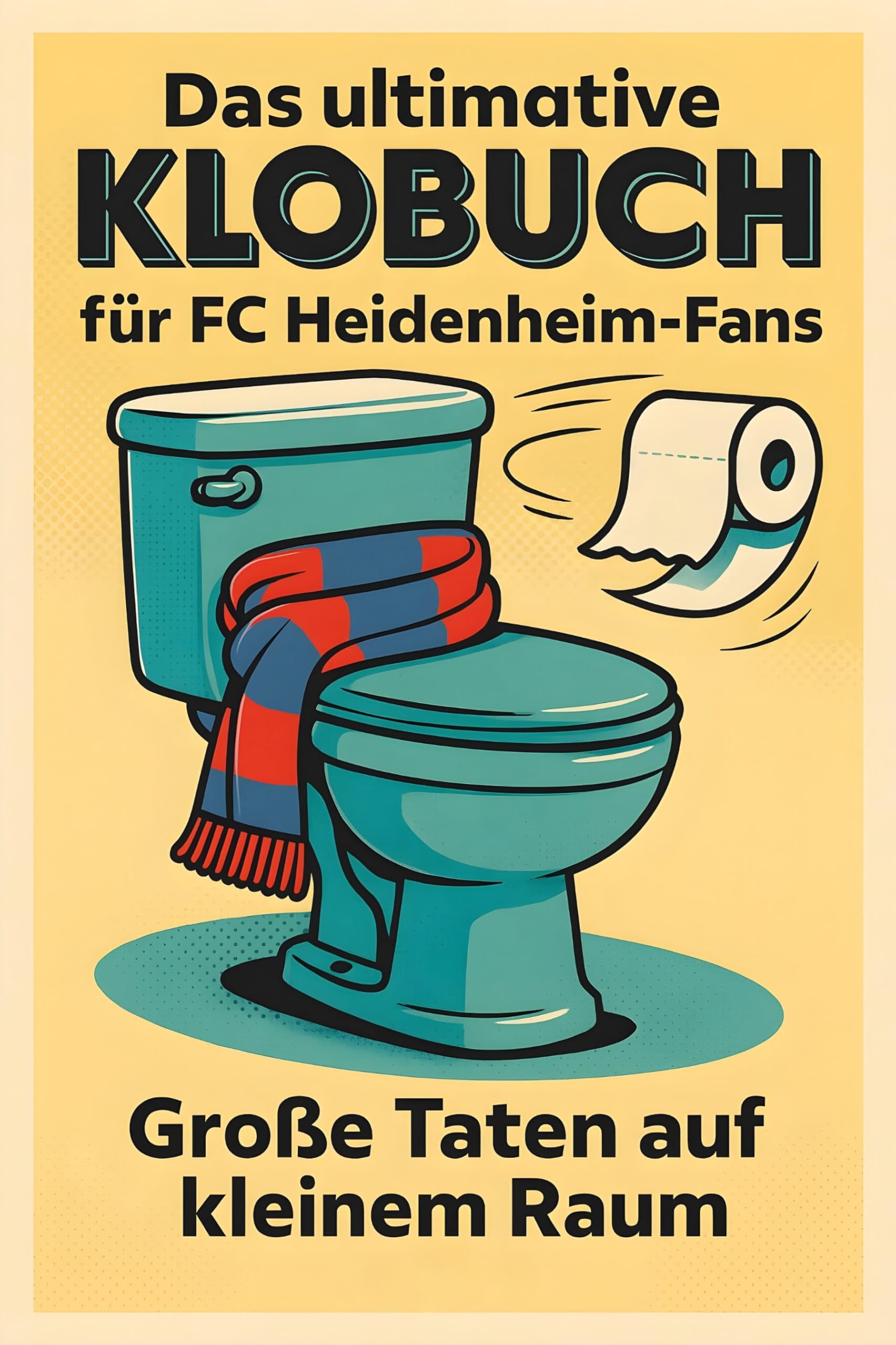 Das ultimative Klobuch für FC Heidenheim-Fans: Große Taten auf kleinem Raum. Lustiges Geschenk mit Lifehacks, Fun Facts und Geschichten