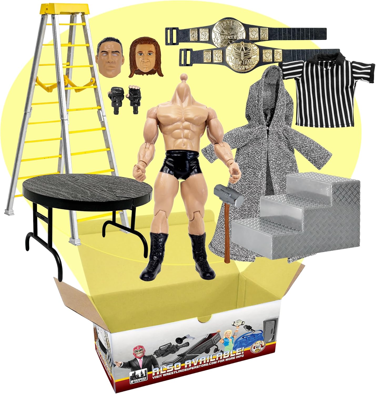 Build A Wrestling Action Figure Kit: Deluxe Special Edition Build A Wrestling Action Figure Kit: Deluxe Special Edition