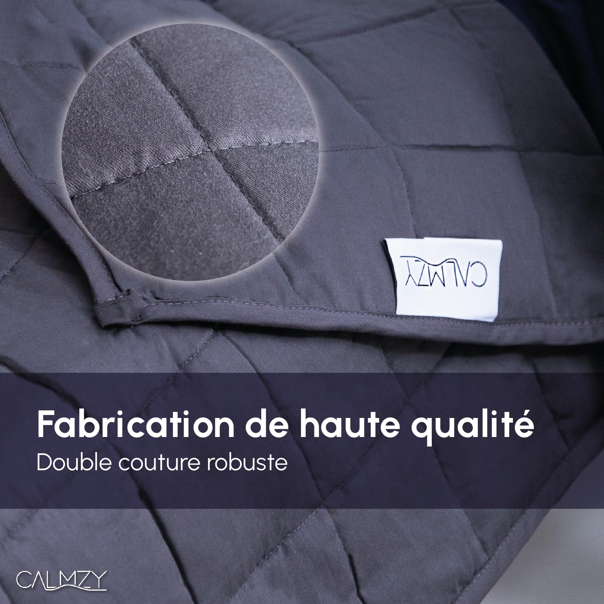 WOLTU Couverture Lestée Pour Enfants 105x150 Cm, Poids 3 Kg, Couverture