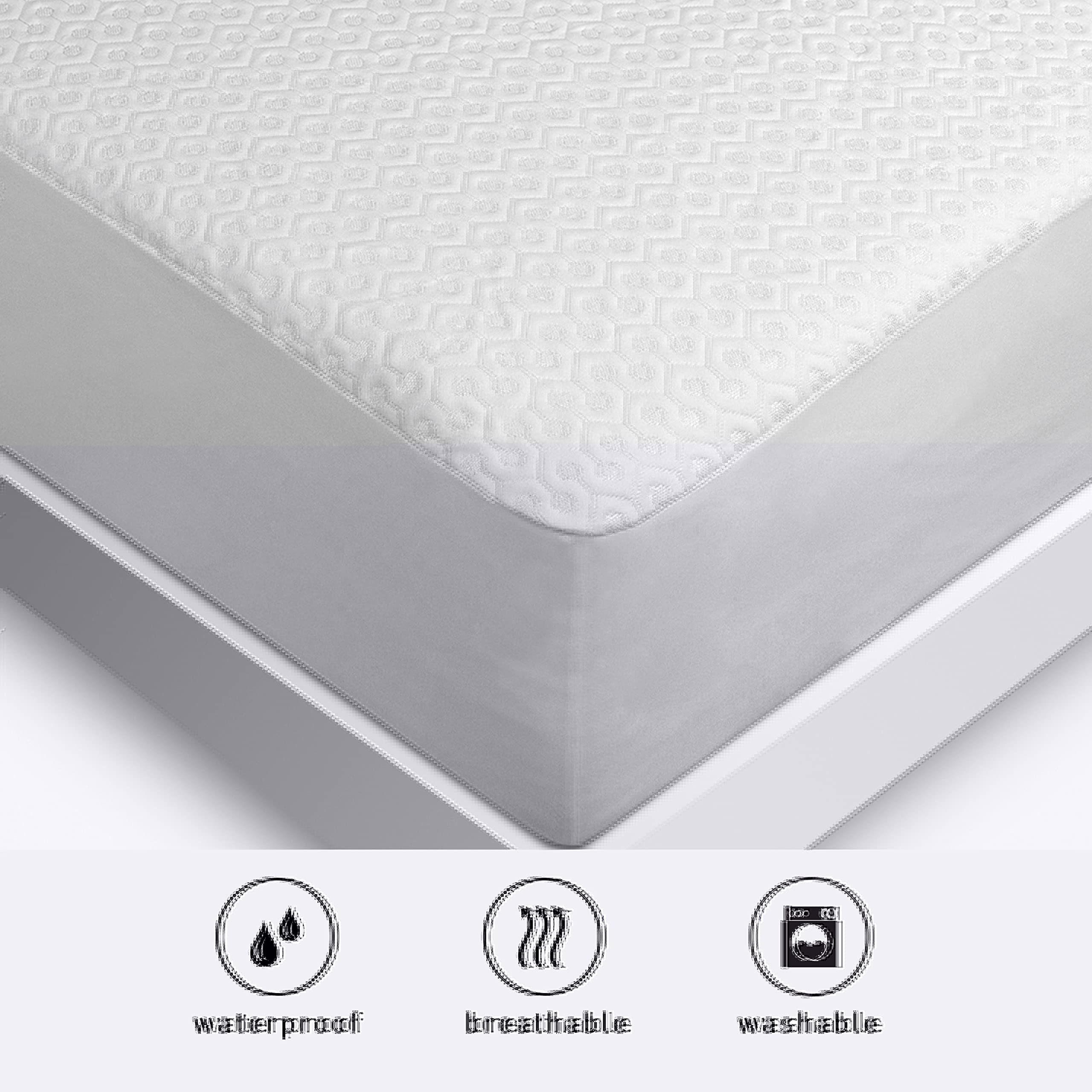 Bedgear パフォーマンス マットレスカバー プロテクター ツイン Amazon.com: Bedgear Dri-Tec Waterproof Mattress Protector– Cooling