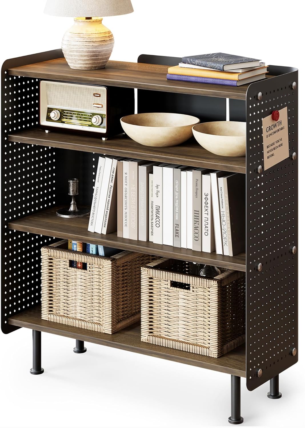 美品！アンティーク調レジ台受付カウンターラック　シャビーシェルフ 美品！アンティーク調レジ台受付カウンターラック シャビーシェルフ