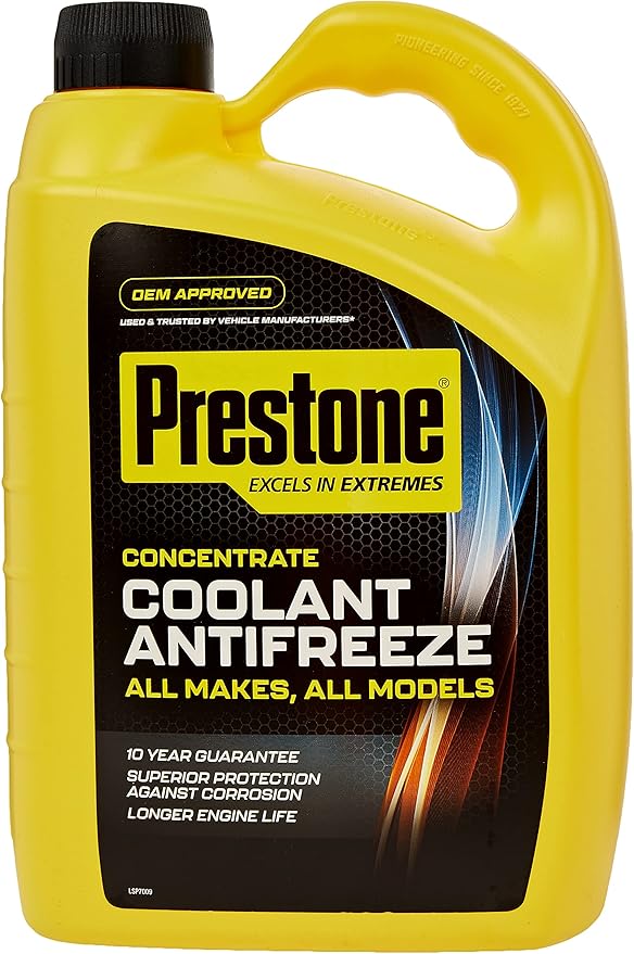 Prestone Coolant For Car, AntiFreeze Coolant Car Fluid To Prevent