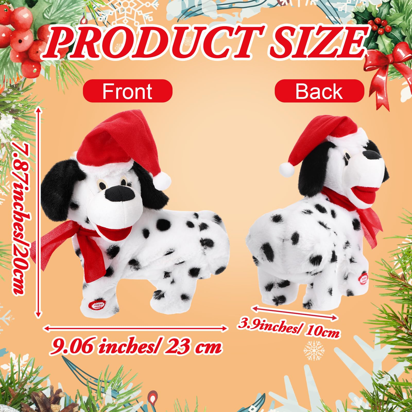 Amazon.com: VioraWhite Singing Twerking Dog with Music Animated