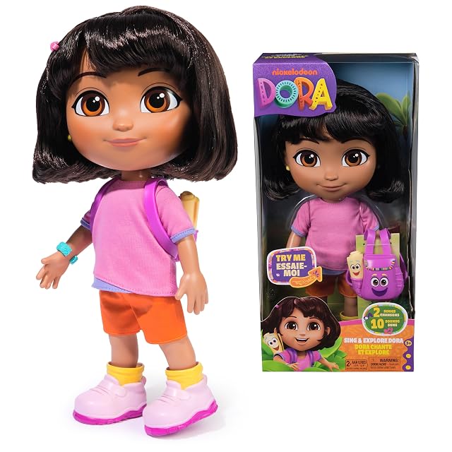 Dora The Explorer Collectible Doll SingnExplrDora en FR