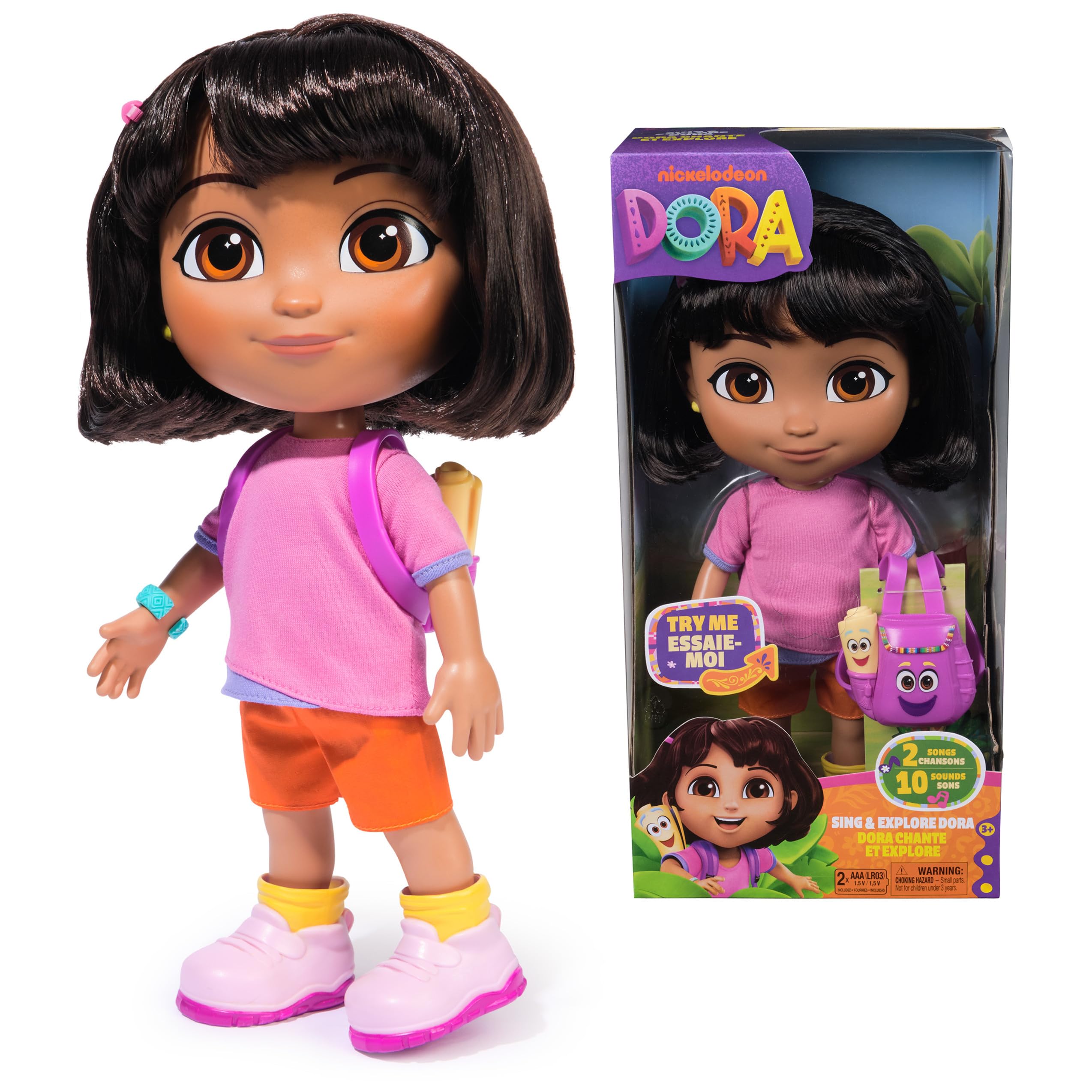 Dora The Explorer Collectible Doll SingnExplrDora in FR : Amazon