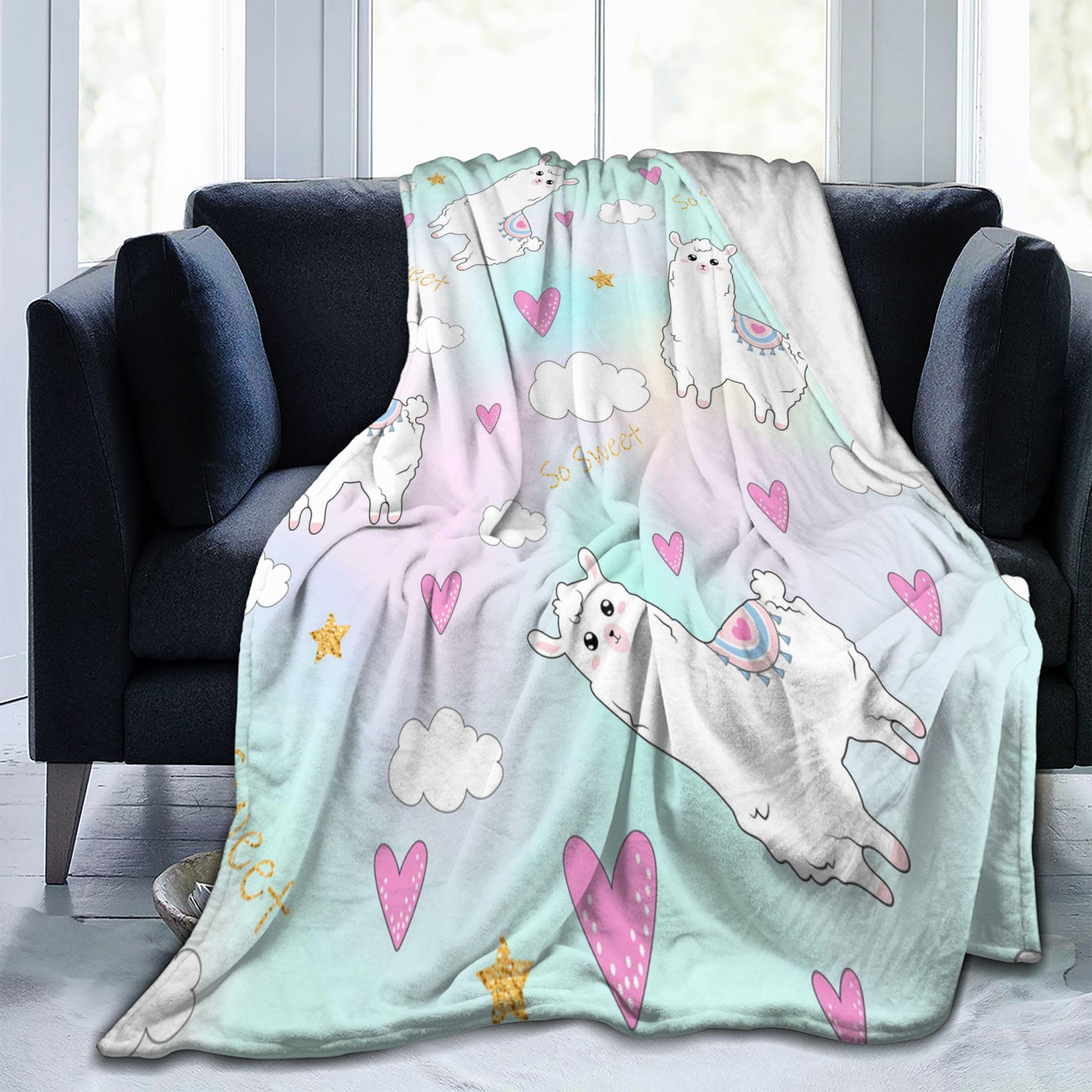 Coperta In Pile Con Stampa Elefante 127x152 Cm – Morbida E Accogliente Per Divano E Letto, Leggera