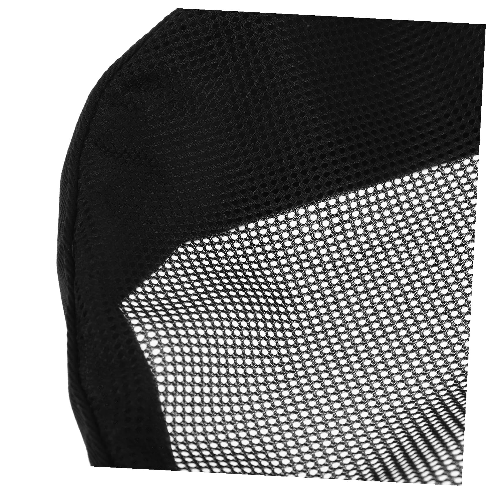 ORFOFE 4 Piezas Gorros de Chef Unisex Gorra Cocina Transpirable de Malla para Hombres y Mujeres Gorros de Trabajo para Servicios de Hostelería y Catering Negro Doble de Poliéster-algodón