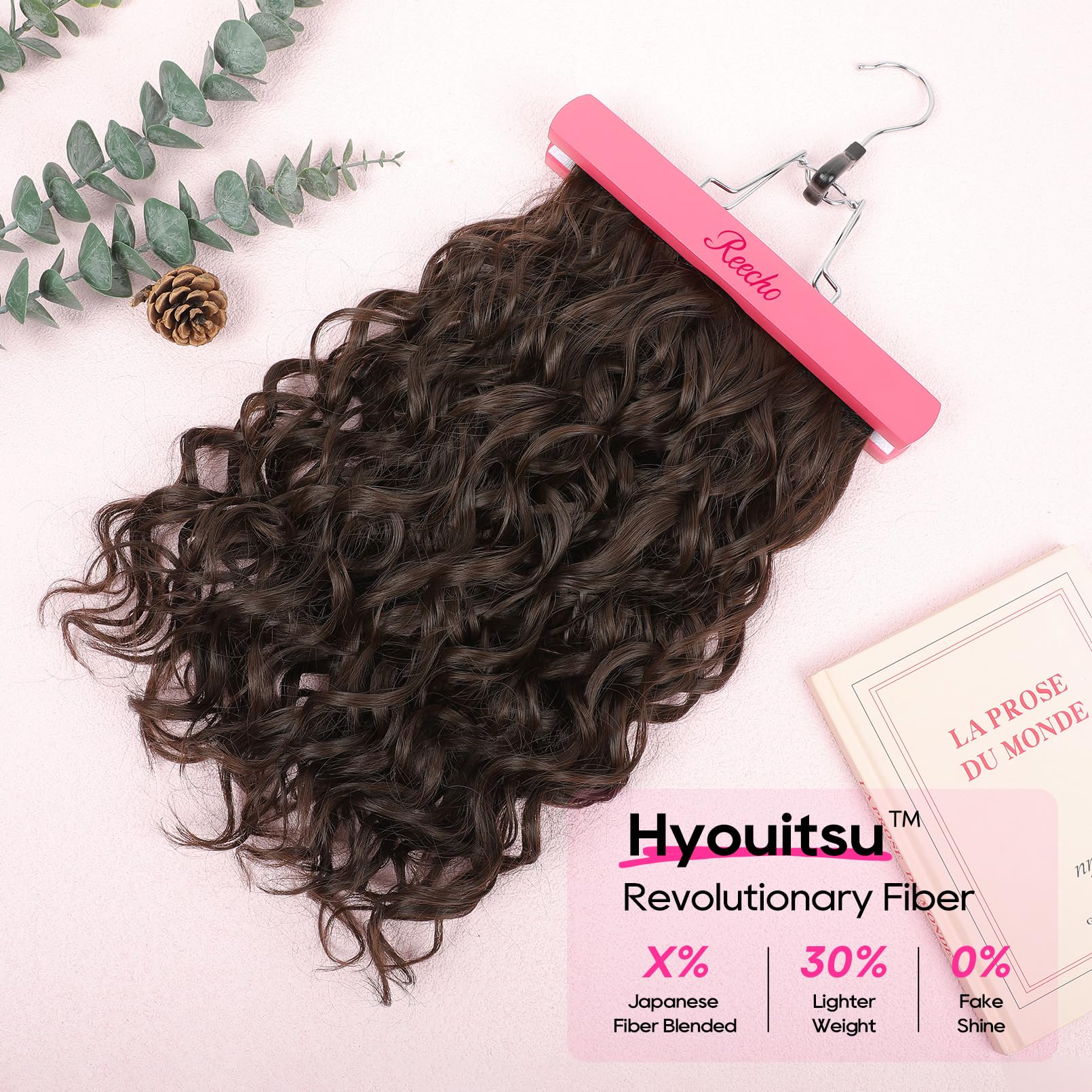 REECHO Curly Hair Extensions - Image 3