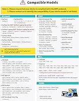 Vista 2 de Metapen Lápiz Stylus M1 para Microsoft Surface (Vida de Batería de 75 Días, Escritura Suave), Compatible con Surface Pro 11/10/X/9/8/7/6/5/4/3/Book