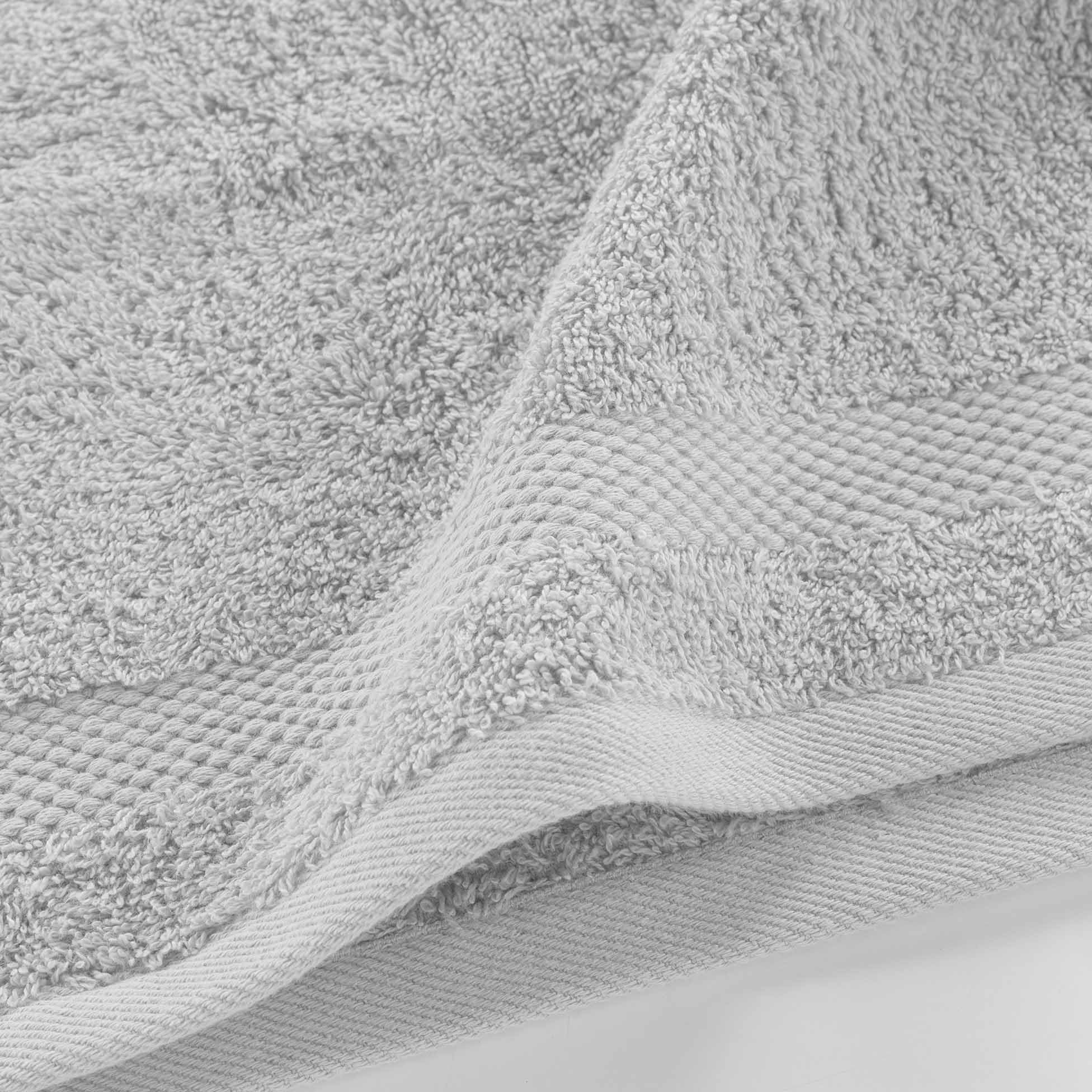 Douceur d'Intérieur, Elegance Perle Guest Towel (30 x 50 cm) 100% Cotton Plain, Pearl, Serviette Invité 30 x 50 cm - Image 3