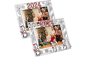 2022 Christmas Picture Frame Set of 2