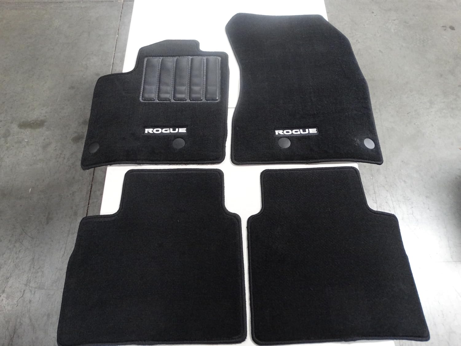 Genuine Rogue 2021 2022 2023 Carpet Floor Mats New 4 Piece Set Black OEM