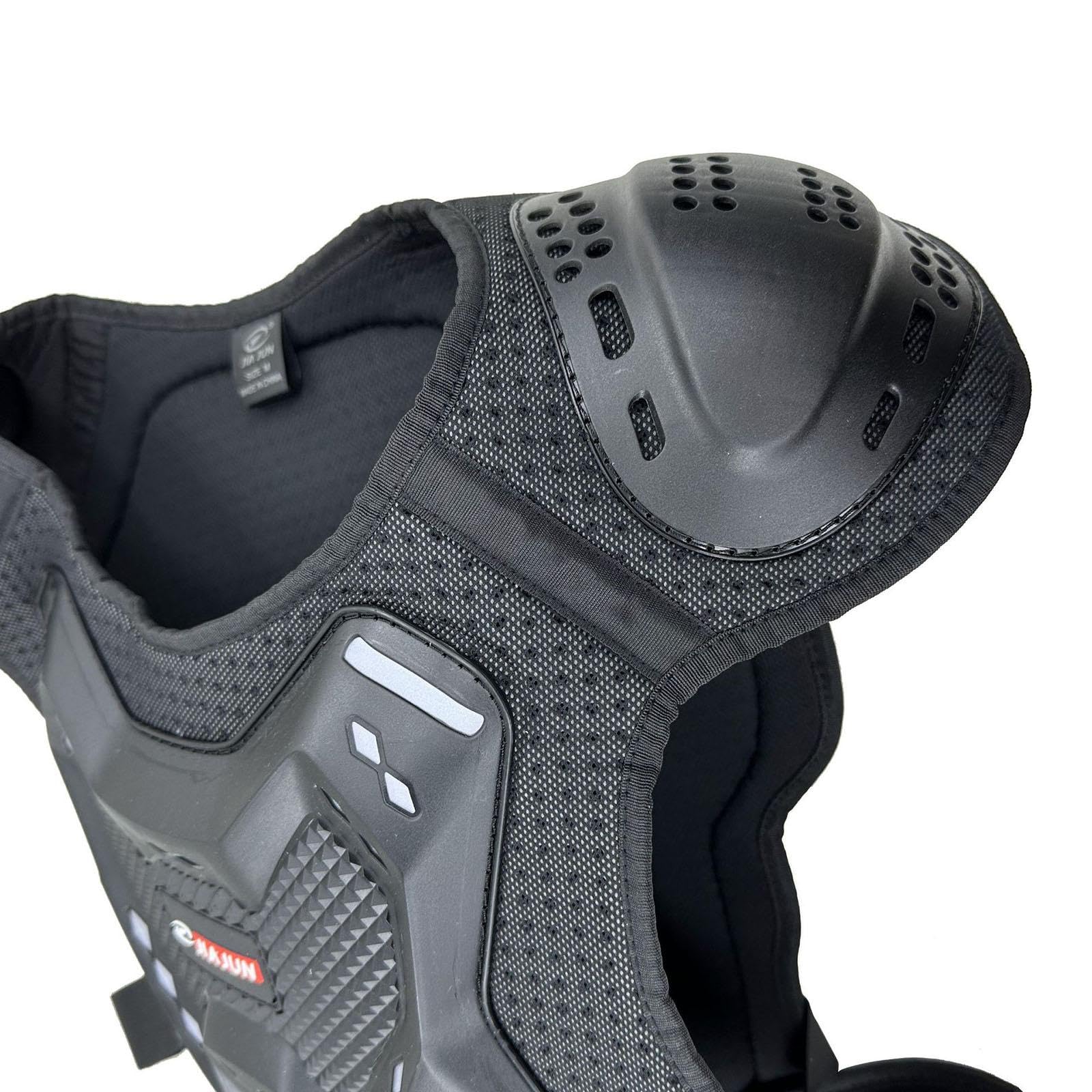 Harilla Protector de Pecho para de Motocicleta, Equipo Multiusos Resistente a Impactos para de Cross, Equipo de Motocross para Montar, Esquiar, m