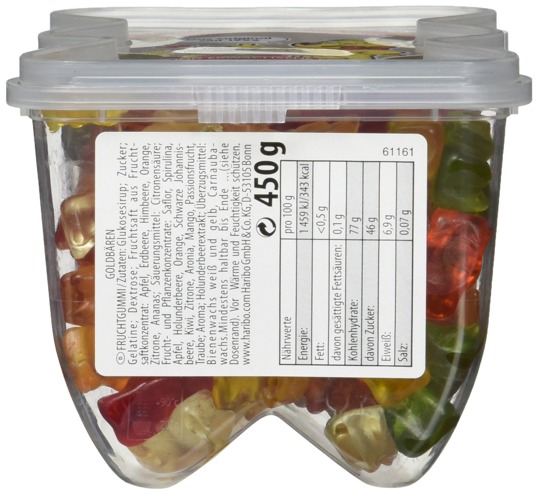 Haribo Goldbären-Dose, 10er Pack (10x 450 g)
