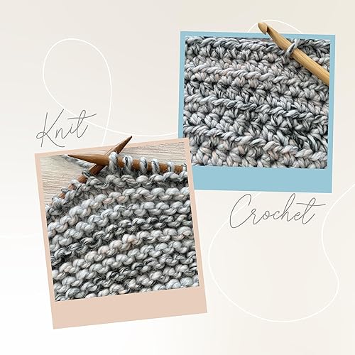 Vista 82 de Lion Brand Yarn Wool-Ease Thick & Quick Yarn - 318.2 ft, Graphite Grafito