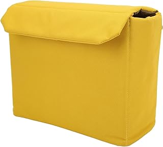 Bolsa de inserção de câmera, bolsa de inserção de câmera portátil à prova de poeira à prova de choque à prova d'água para câmera SLR e lente(amarelo, L)