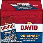 DAVID Roasted and Salted Sunflower Seeds, Original Flavor, 1.75oz. (Pack of 24)