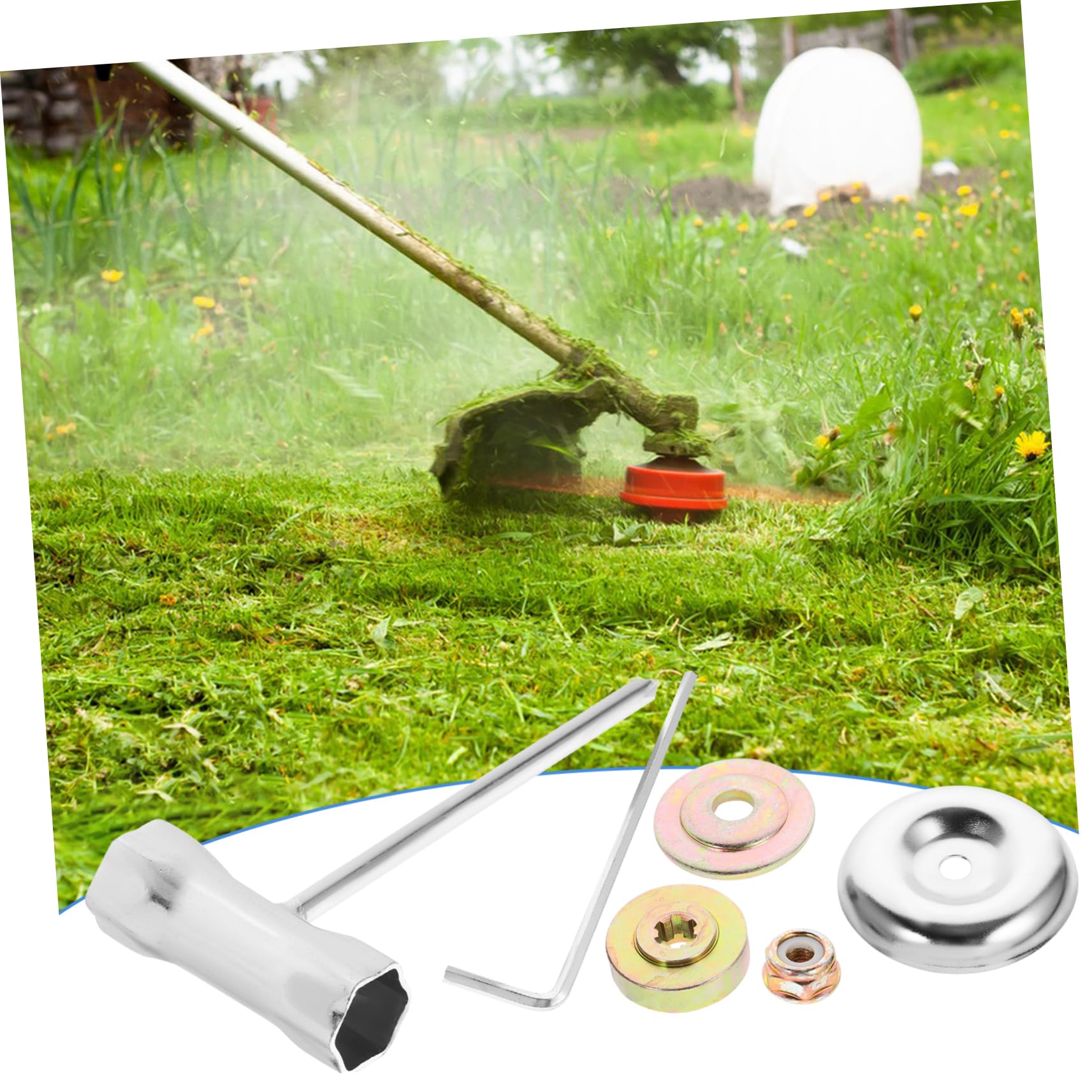 Toddmomy 5juegos De para Desbrozadoras y Cortacéspedes Discos De y Accesorios Versátiles para Jardinería y del Jardín