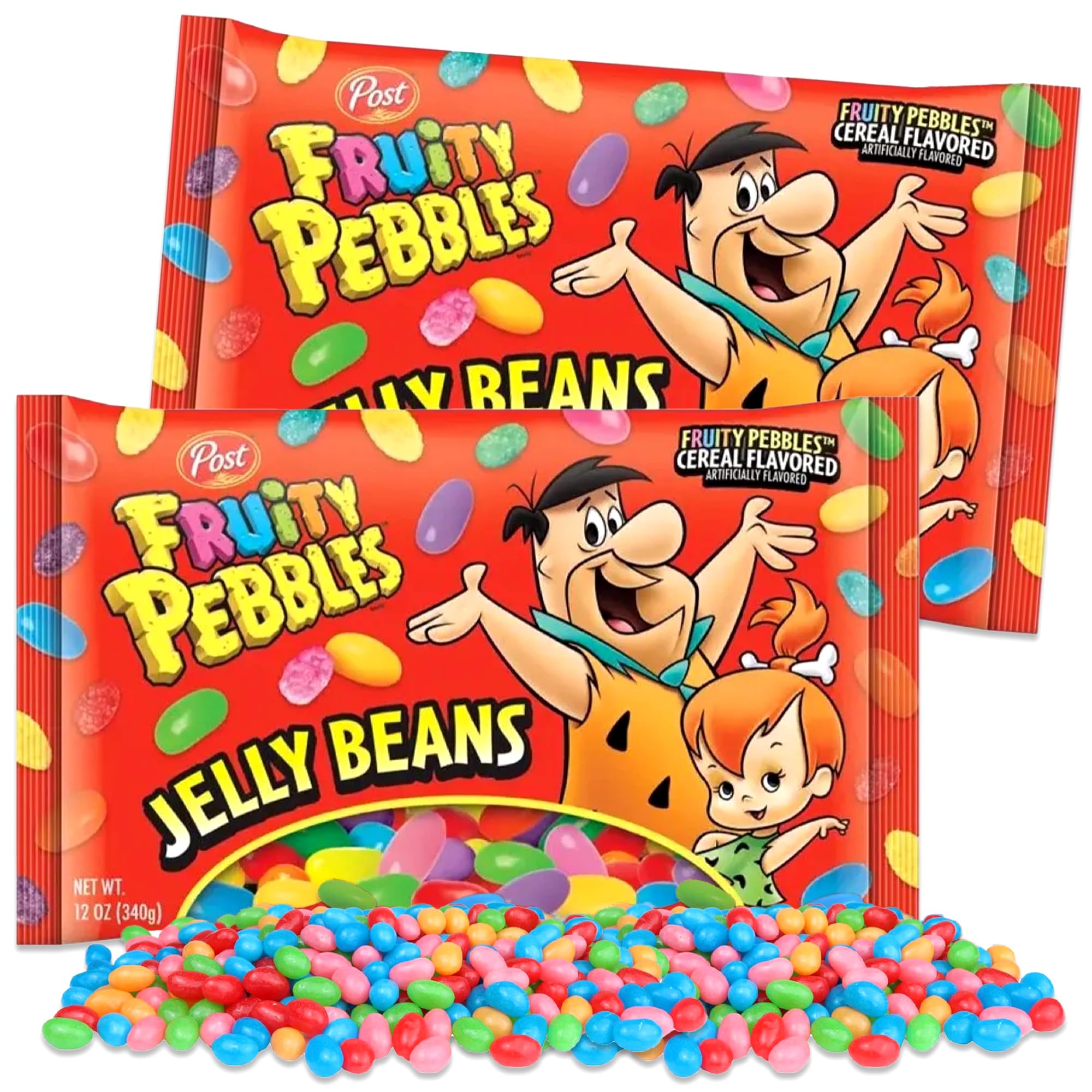 Amazon.com : Fruity Pebbles Jelly Beans Bulk 2 Pack of Easter Jelly Beans.  Jellybeans, Jelly Beans Candy, Jelly Bean, Jellybeans Candy, Bulk Jelly ...