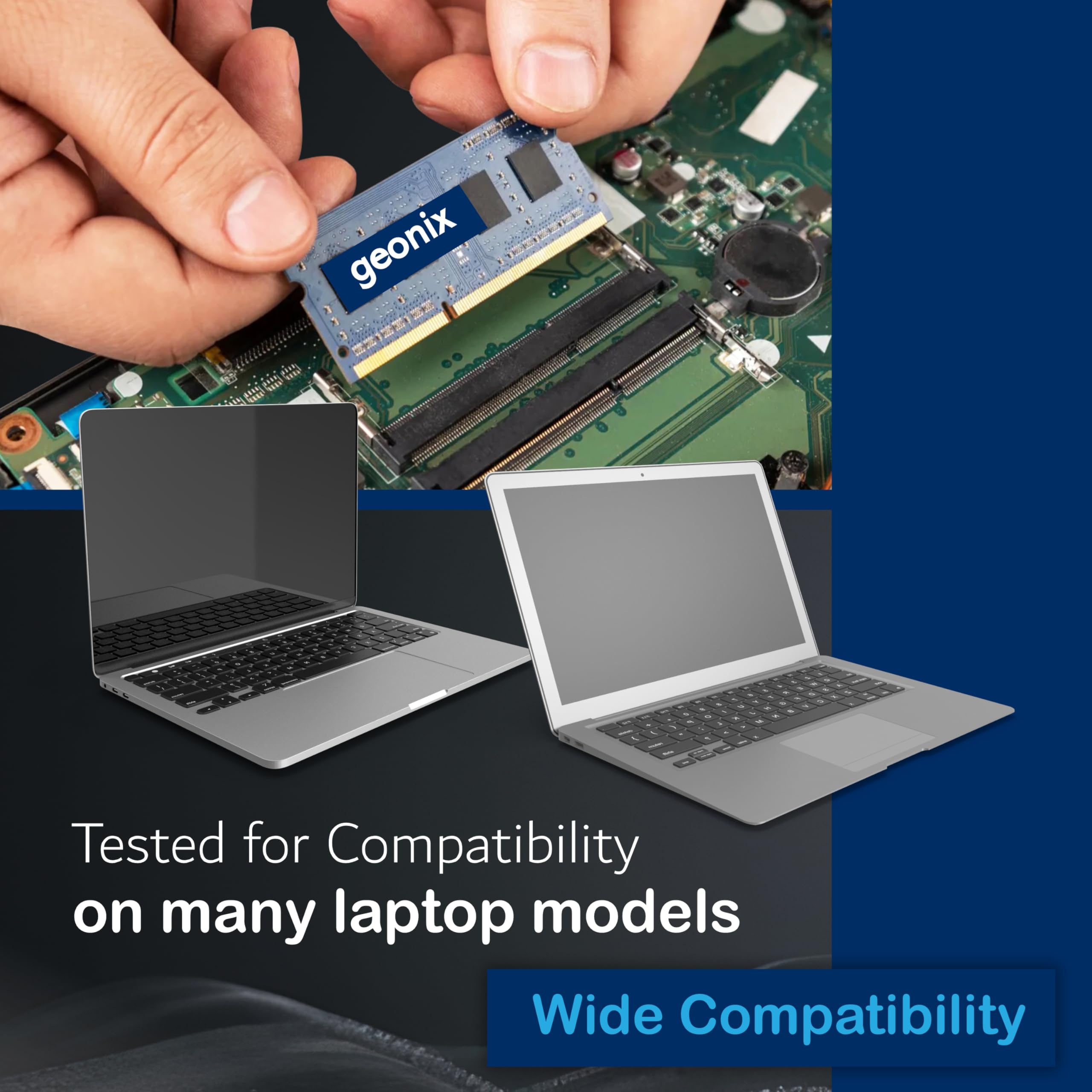 Geonix 4GB DDR4 Laptop RAM - Boost Performance -11 Geonix 4GB DDR4 Laptop RAM - Boost Performance -11