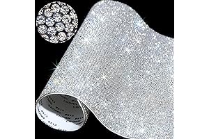 12000 Pieces Bling Bling Rhinestone Sheet Rhinestones Sticker DIY Car Decoration Sticker...