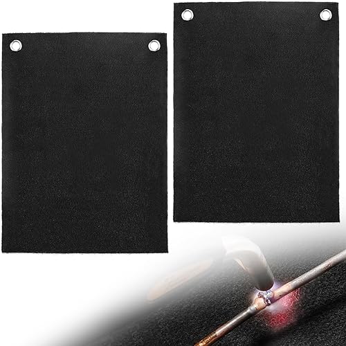 Manta de soldadura de fieltro de carbono ignífuga, resistente al calor de 1800 F, almohadilla protectora ignífuga para soldadura, suministros de
