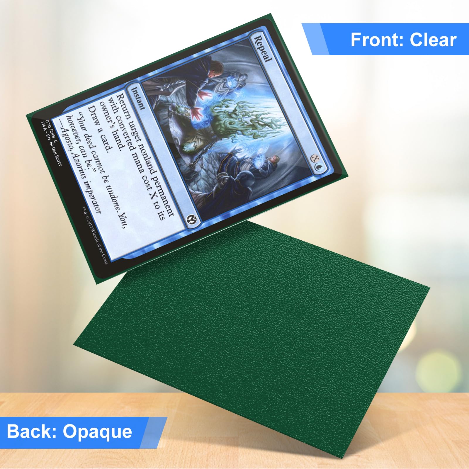azorius card sleeves Sleeves Standard 100ct Magic Guilds Of Ravnica Azorius Senate – Good Games main image 0