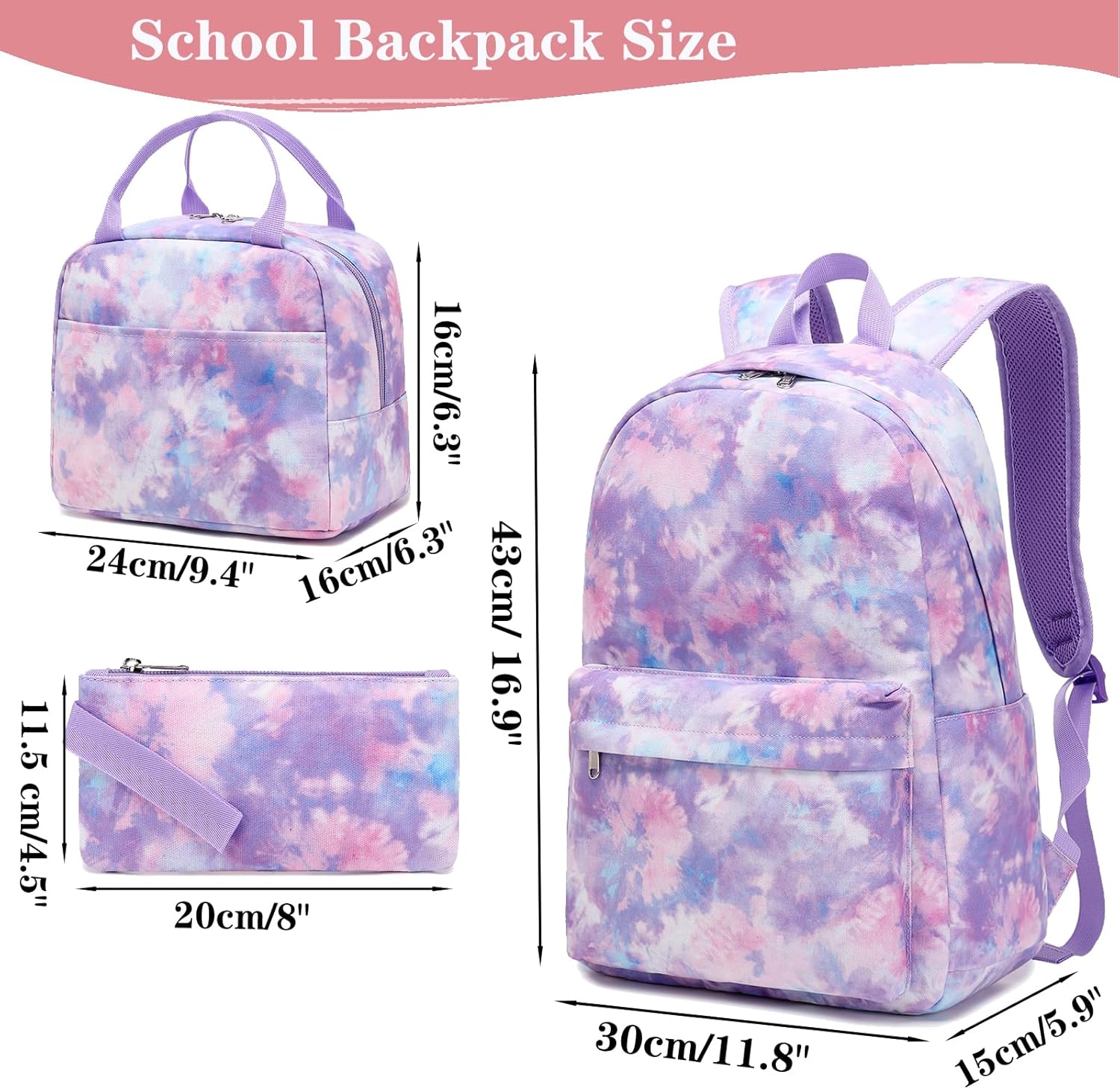 Girls Backpack School Backpack for Boys and Girls Laptop Backpack Water Resistant Middle School Bags Kids Backpacks - Image 4
