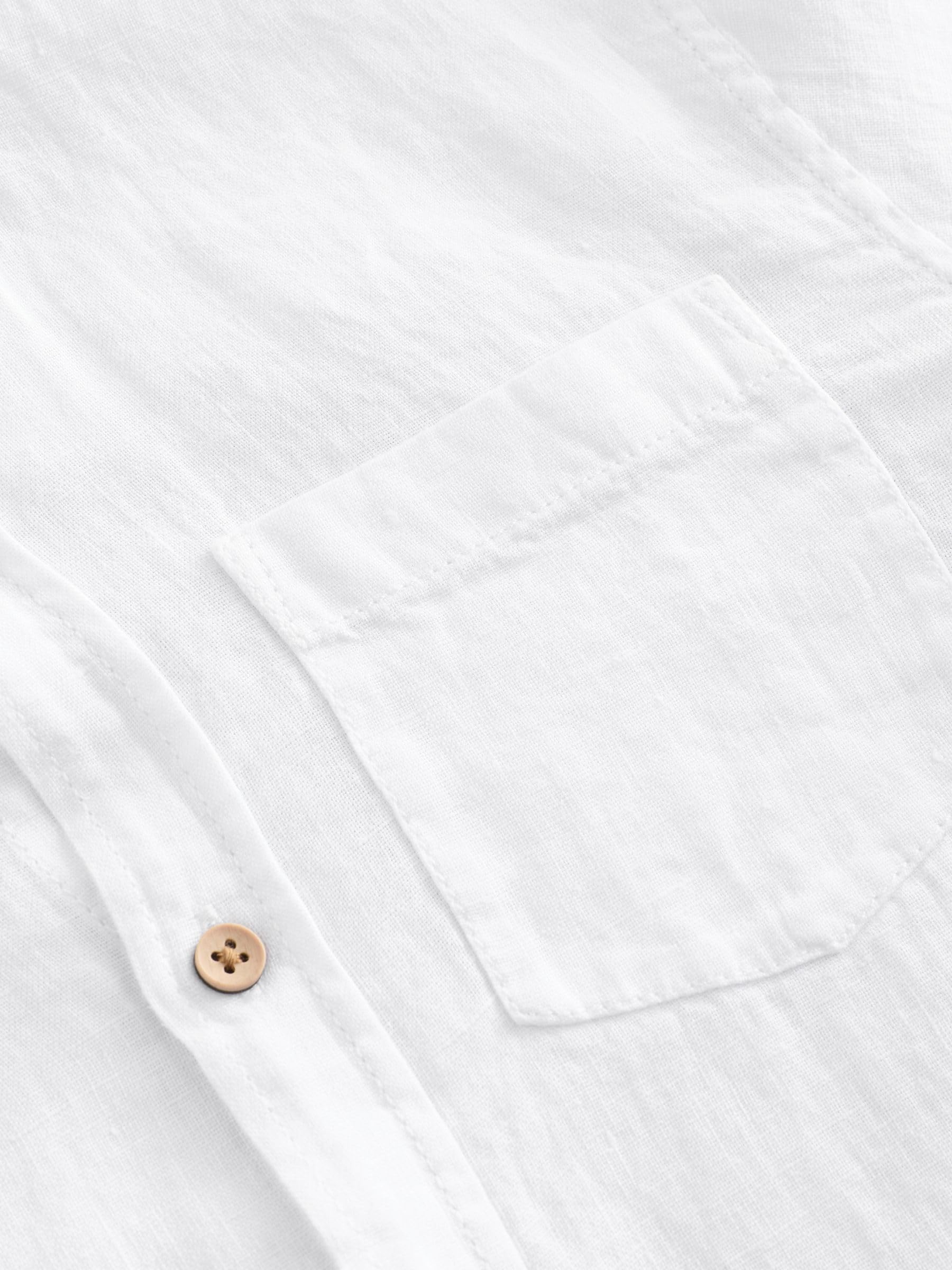 NEXT Garçon Chemise en Lin à Manches Longues