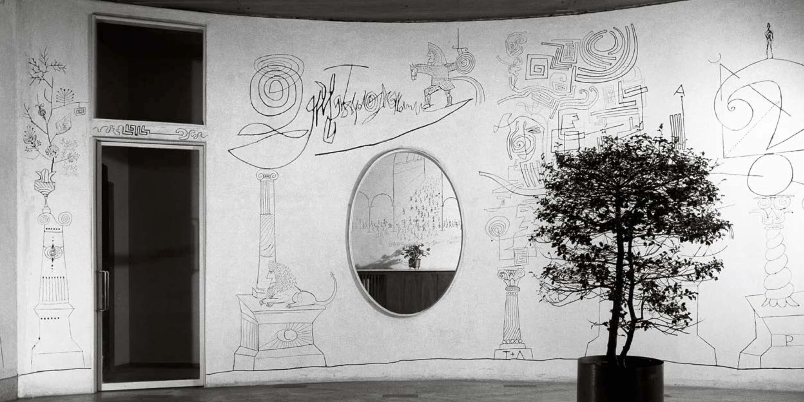 Ugo Mulas/Saul Steinberg. Graffiti