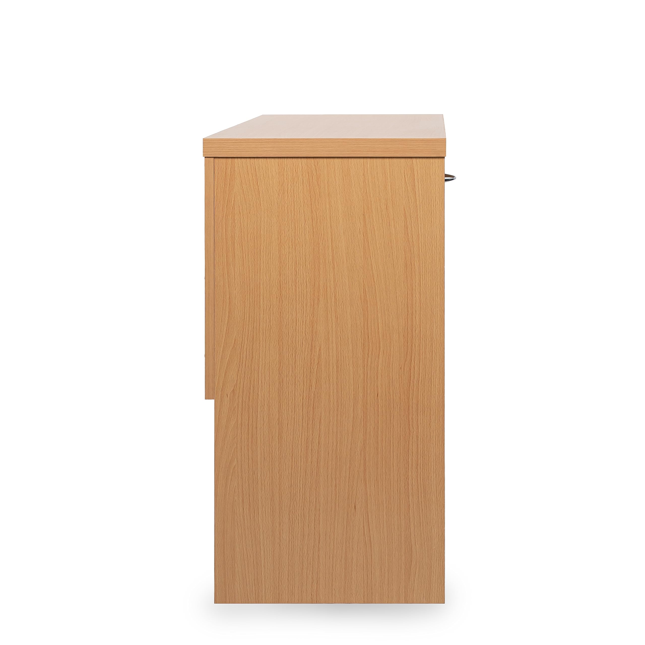 Absolute Deal Wooden Computer Desk With Drawers Home Office Study Vanity Dressing Table Tidy Storage For Accessories 80x40x76 5cm White Desk